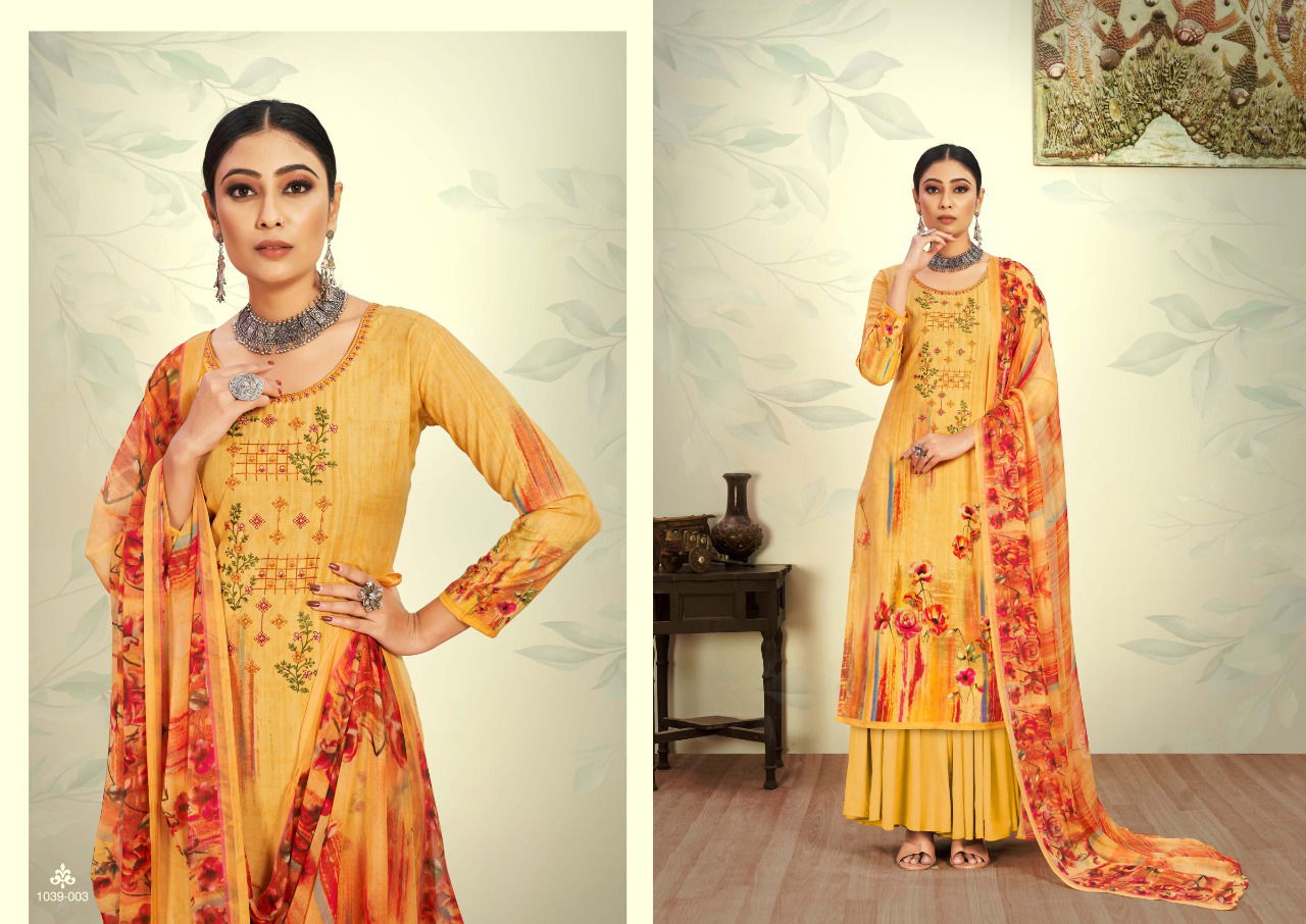 Romani Mareena New Designer Cotton Printed Ethnic Wear Designer Dress Material Collection